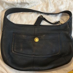 Coach pebbled leather ergo hobo